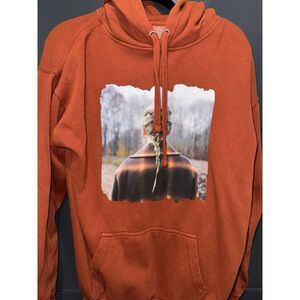 Taylor Swift Very RARE Like a Bandit Hoodie evermore size‎ small burnt orange
